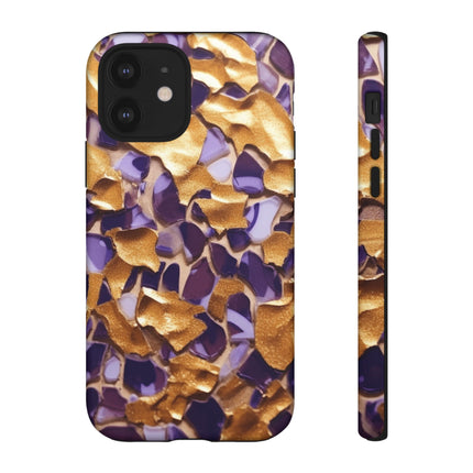 Gold and Purple Tough Cases