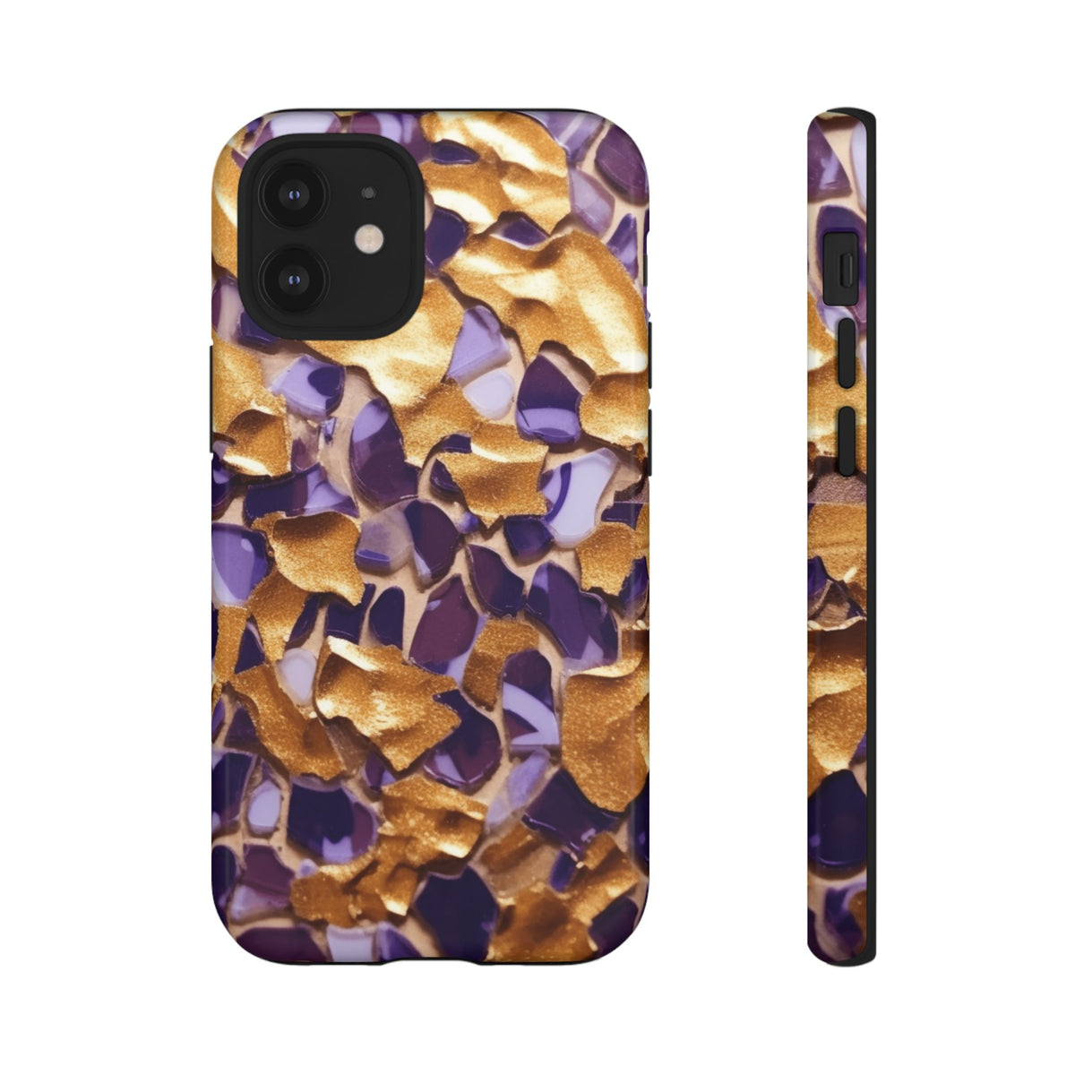 Gold and Purple Tough Cases - NGOWE STORE