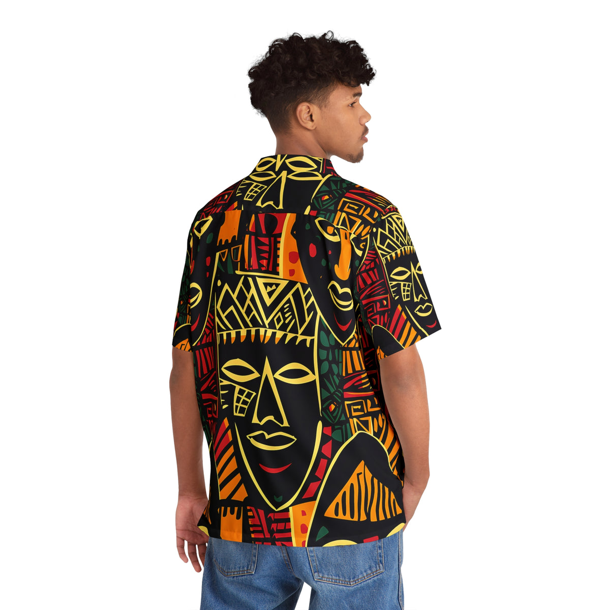 Black History Masked Men's Shirt - NGOWE STORE