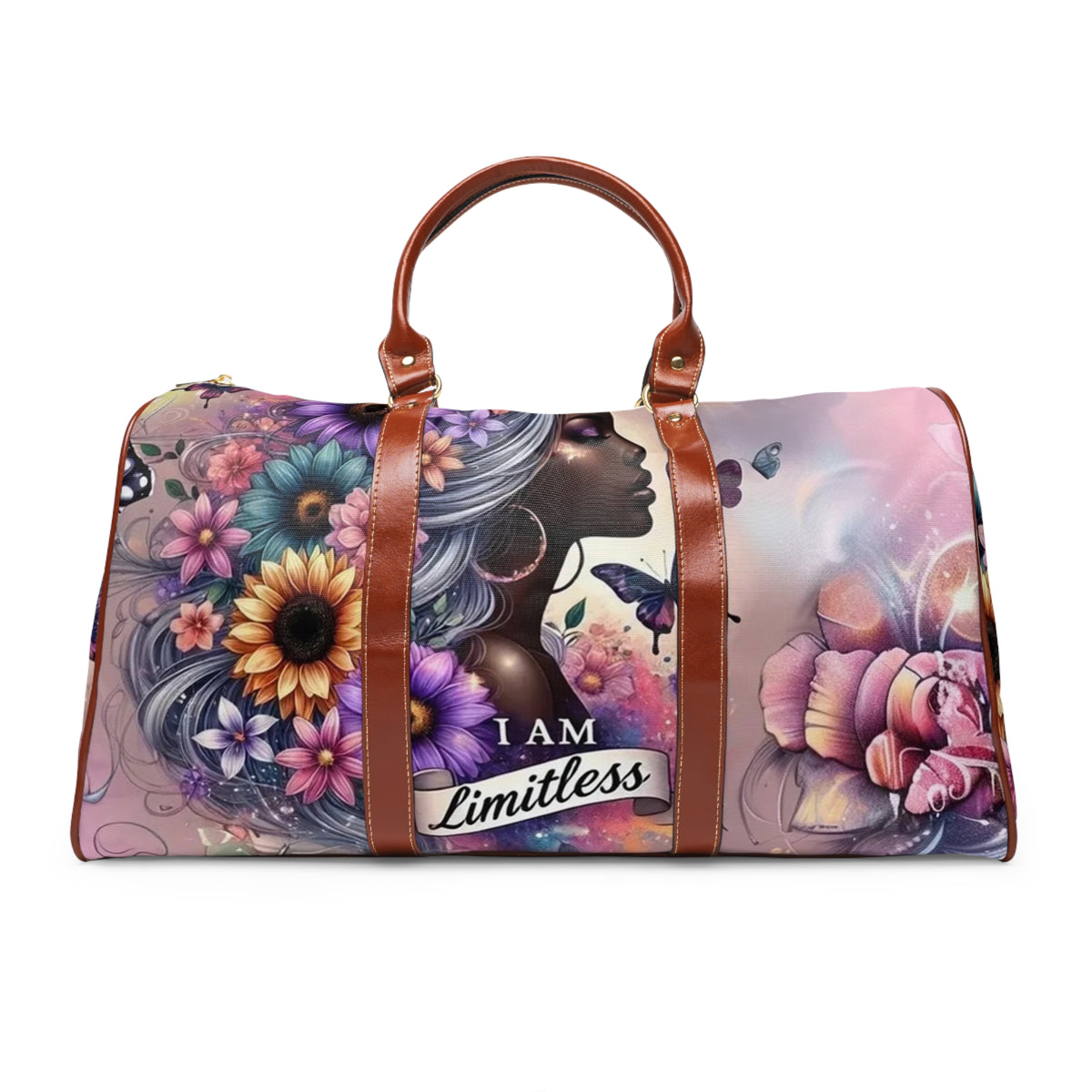 I Am Limitless Affirmation Waterproof Travel Bag - NGOWE STORE