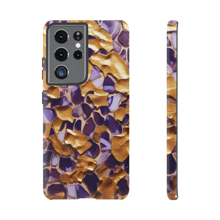 Gold and Purple Tough Cases