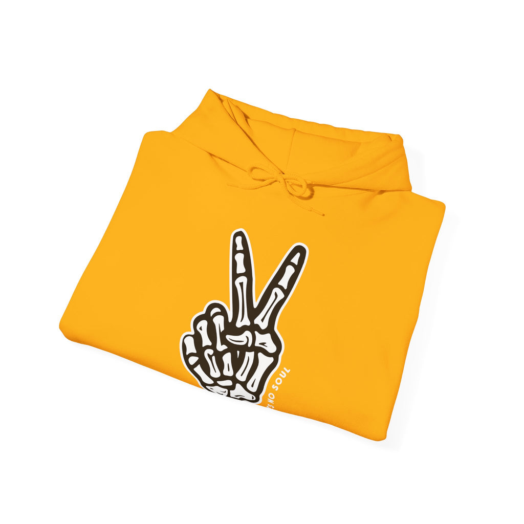Peace Bone No Soul Unisex Heavy Blend™ Hooded Sweatshirt - NGOWE STORE