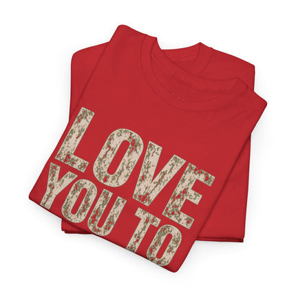 ADEADE "Love You To The Bone" Premium Red Legacy Heavy Cotton Tee – Limited Edition