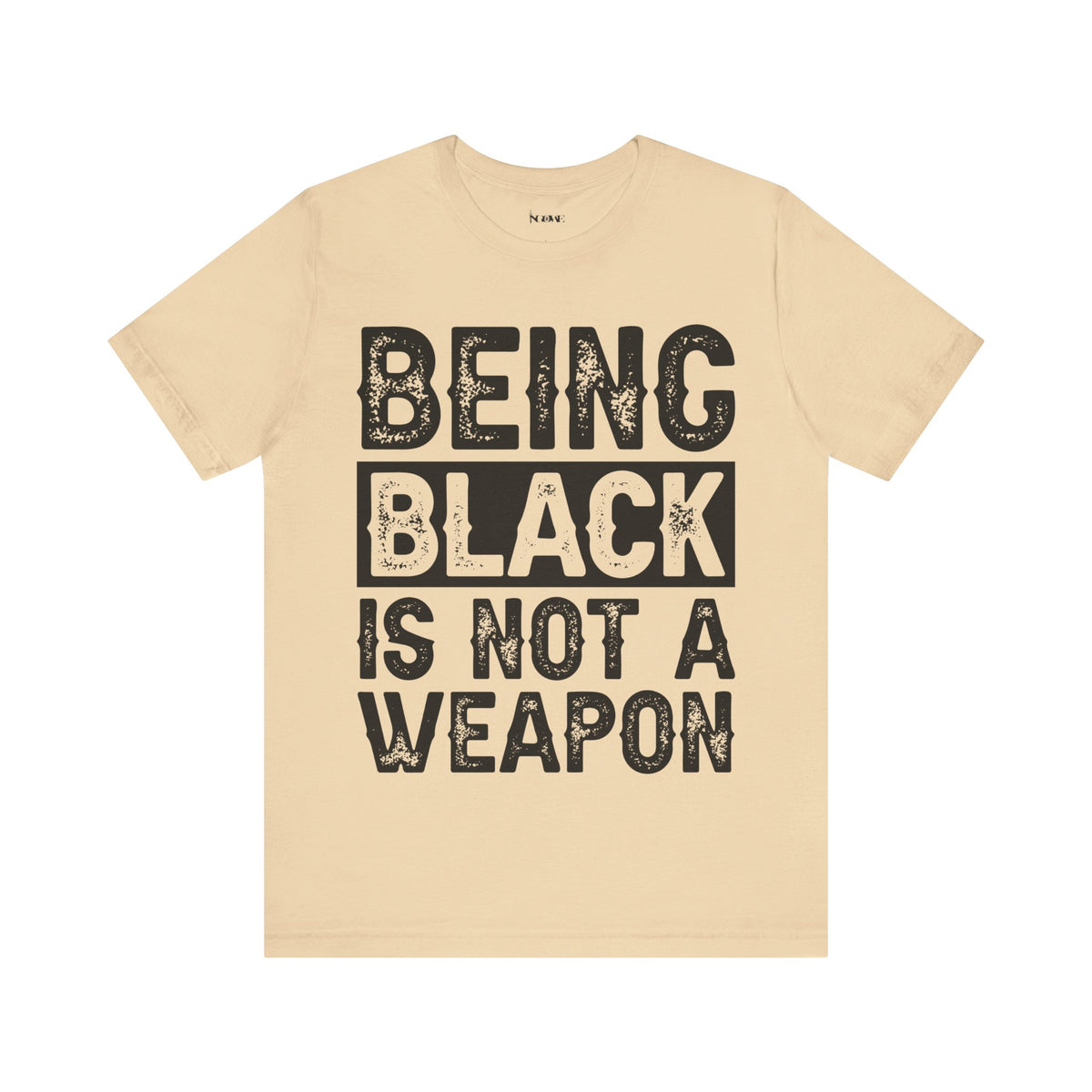 Being Black Not  A Weapon - Unisex Jersey Short Sleeve Tee - NGOWE STORE
