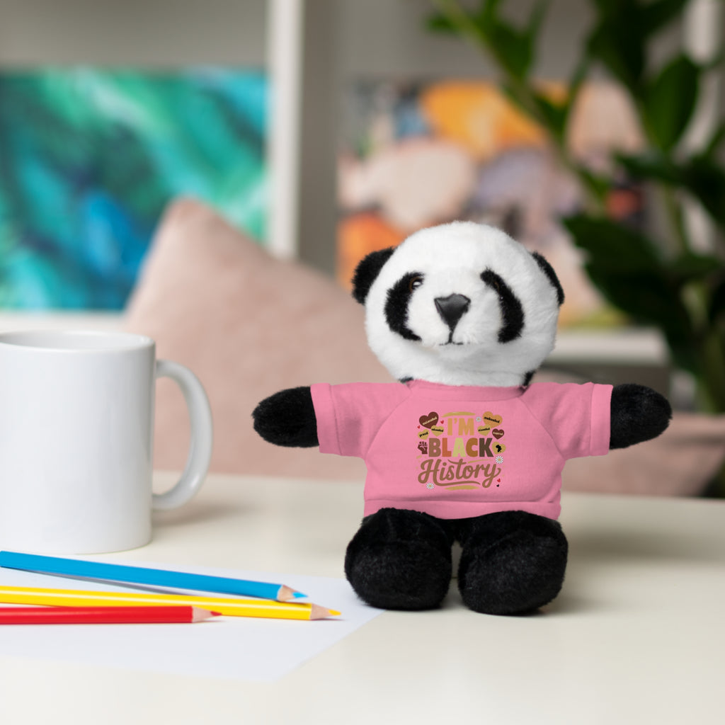 I'm Black History Stuffed Animals with Tee - NGOWE STORE