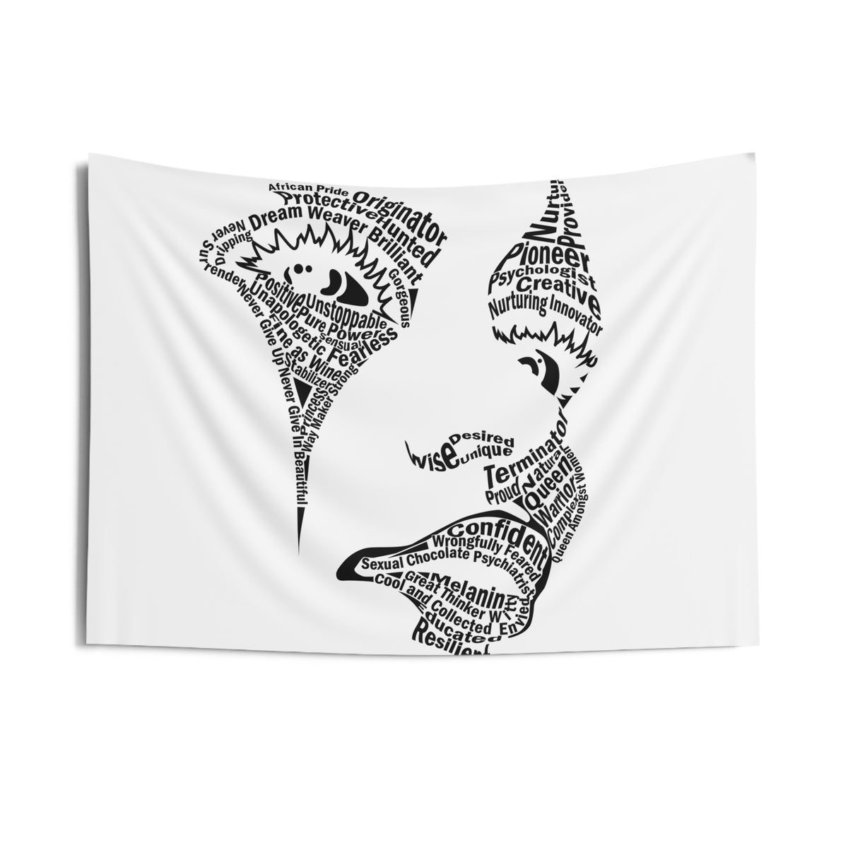 Word Art Indoor Wall Tapestries - NGOWE STORE