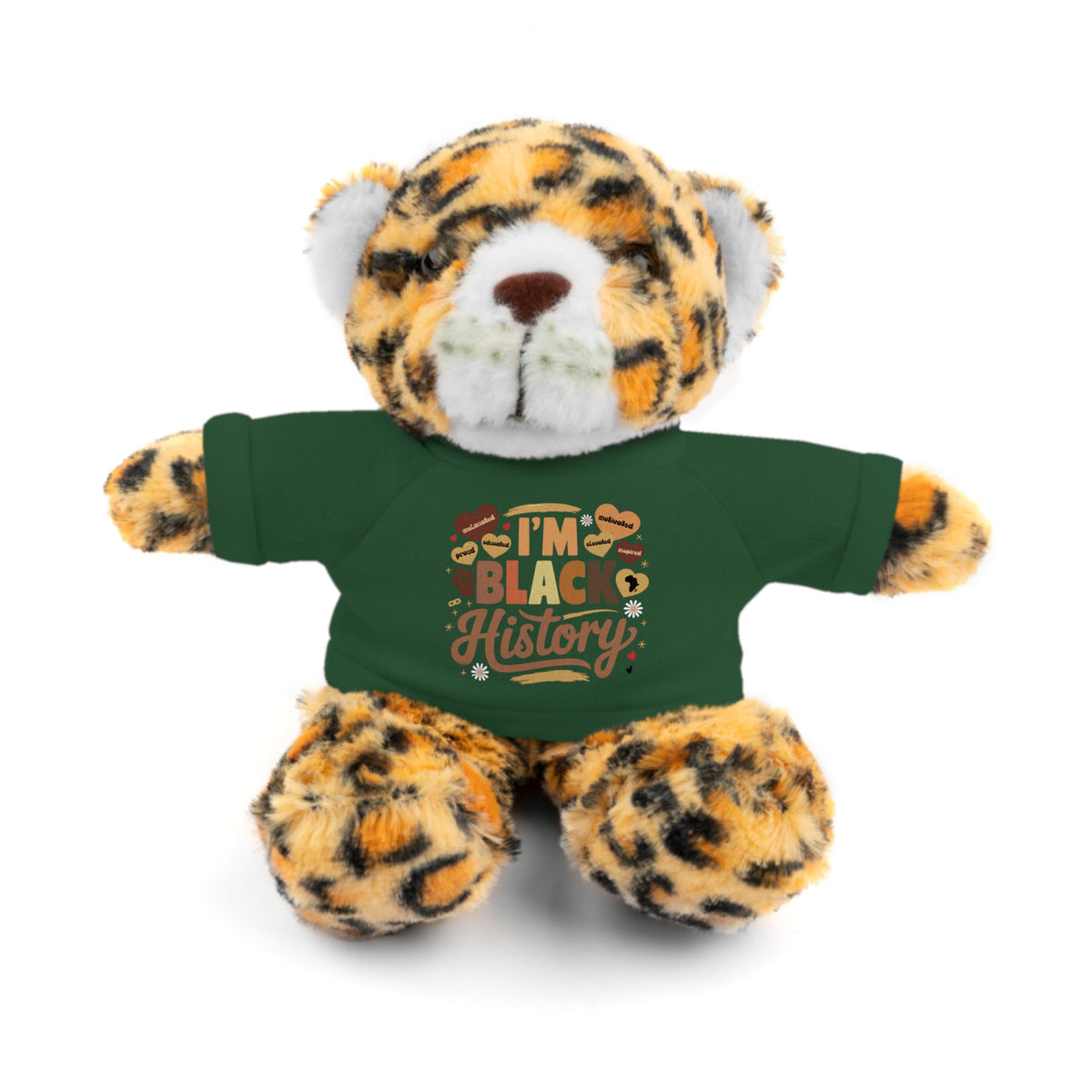 I'm Black History Stuffed Animals with Tee - NGOWE STORE