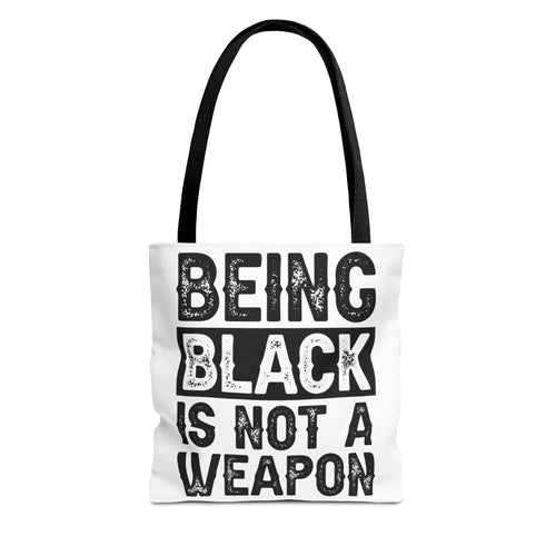 Being Black is No a Weapon Tote Bag (AOP) - NGOWE STORE