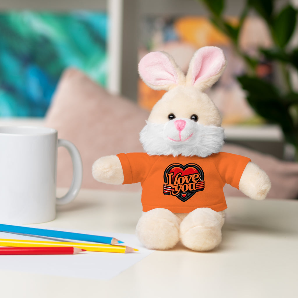 I Love You Stuffed Animals with Tee - NGOWE STORE