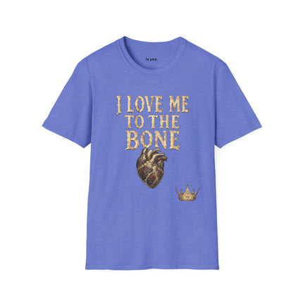 LOVE ME TO THE BONE™ Unisex Softstyle T-Shirt | FIRE 6 RED™