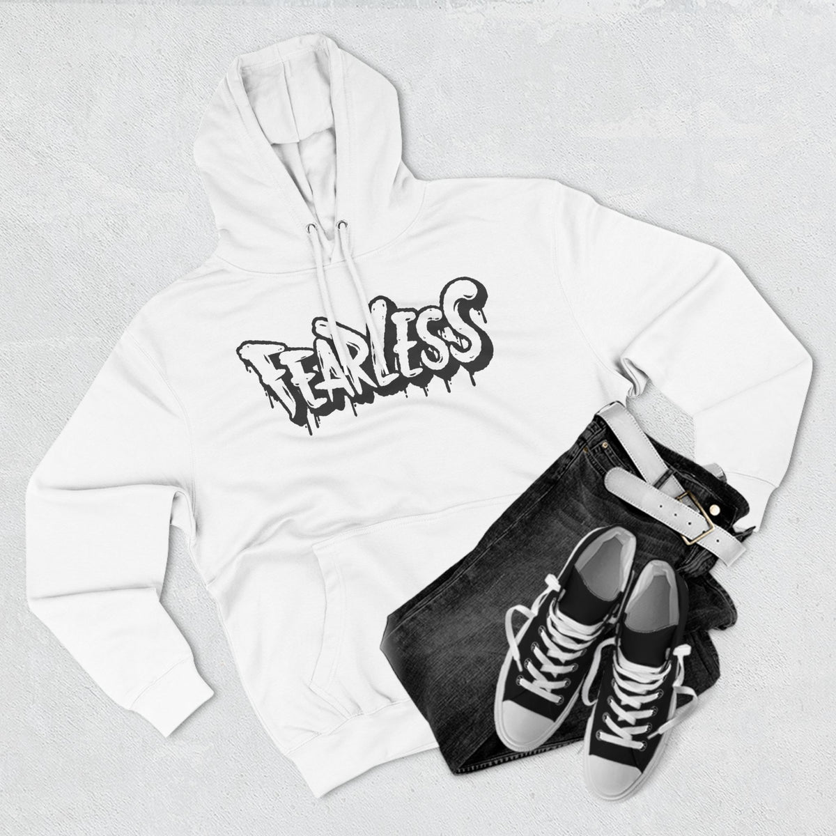Fearless Warriors For Change Three-Panel Fleece Hoodie - NGOWE STORE