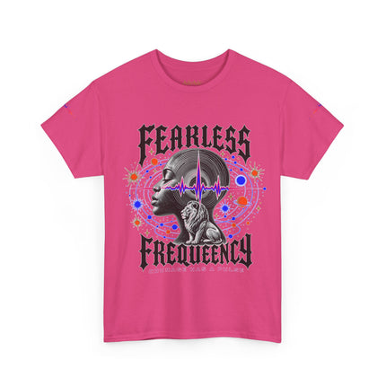 Fearless Frequency Graphic T-Shirt - Unisex Heavy Cotton Tee - NGOWE STORE