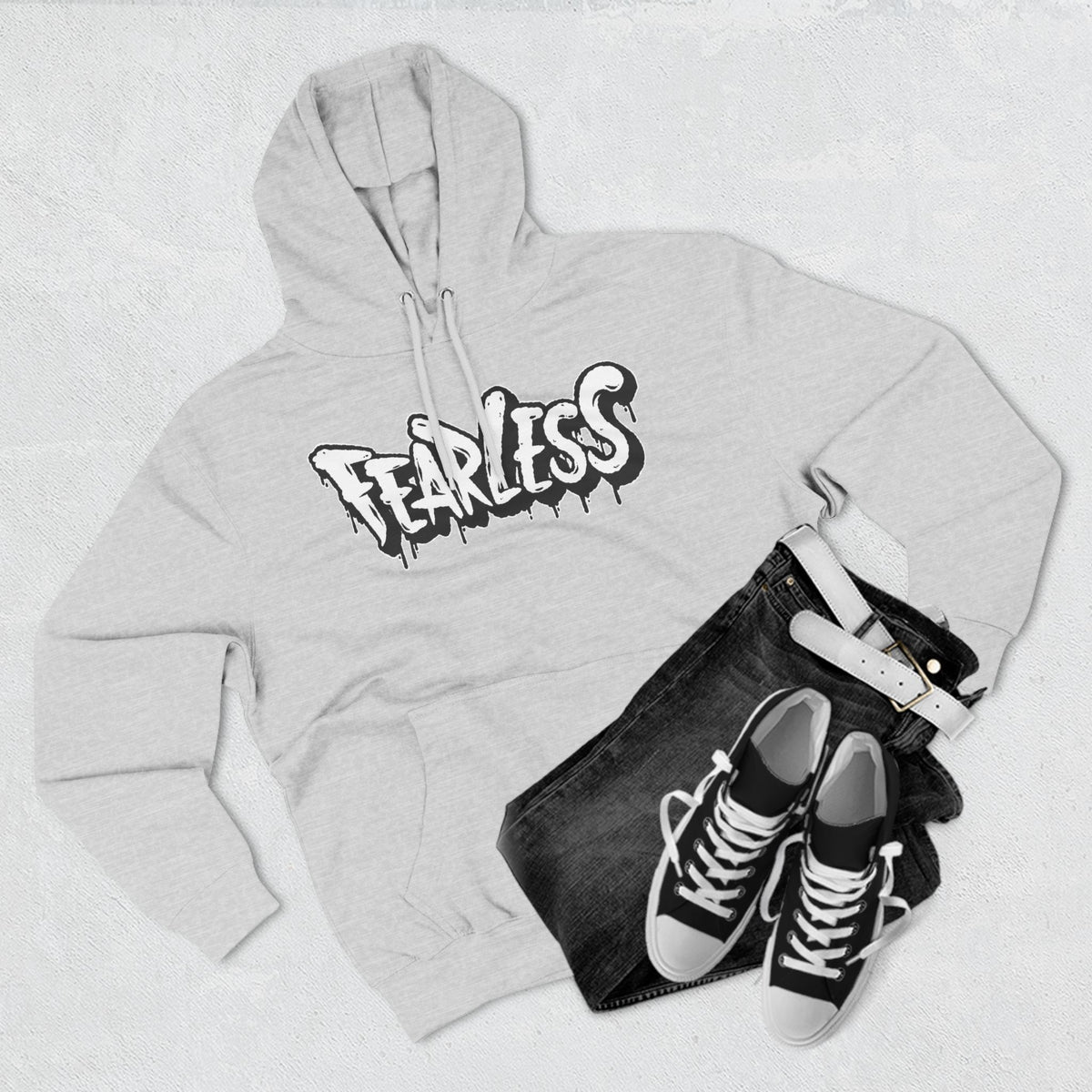Fearless Warriors For Change Three-Panel Fleece Hoodie - NGOWE STORE