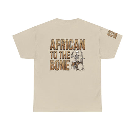 African to the Bone T-Shirt | AdeAde Original | Cultural Pride Unisex Tee | Soft Everyday Statement Shirt - NGOWE STORE