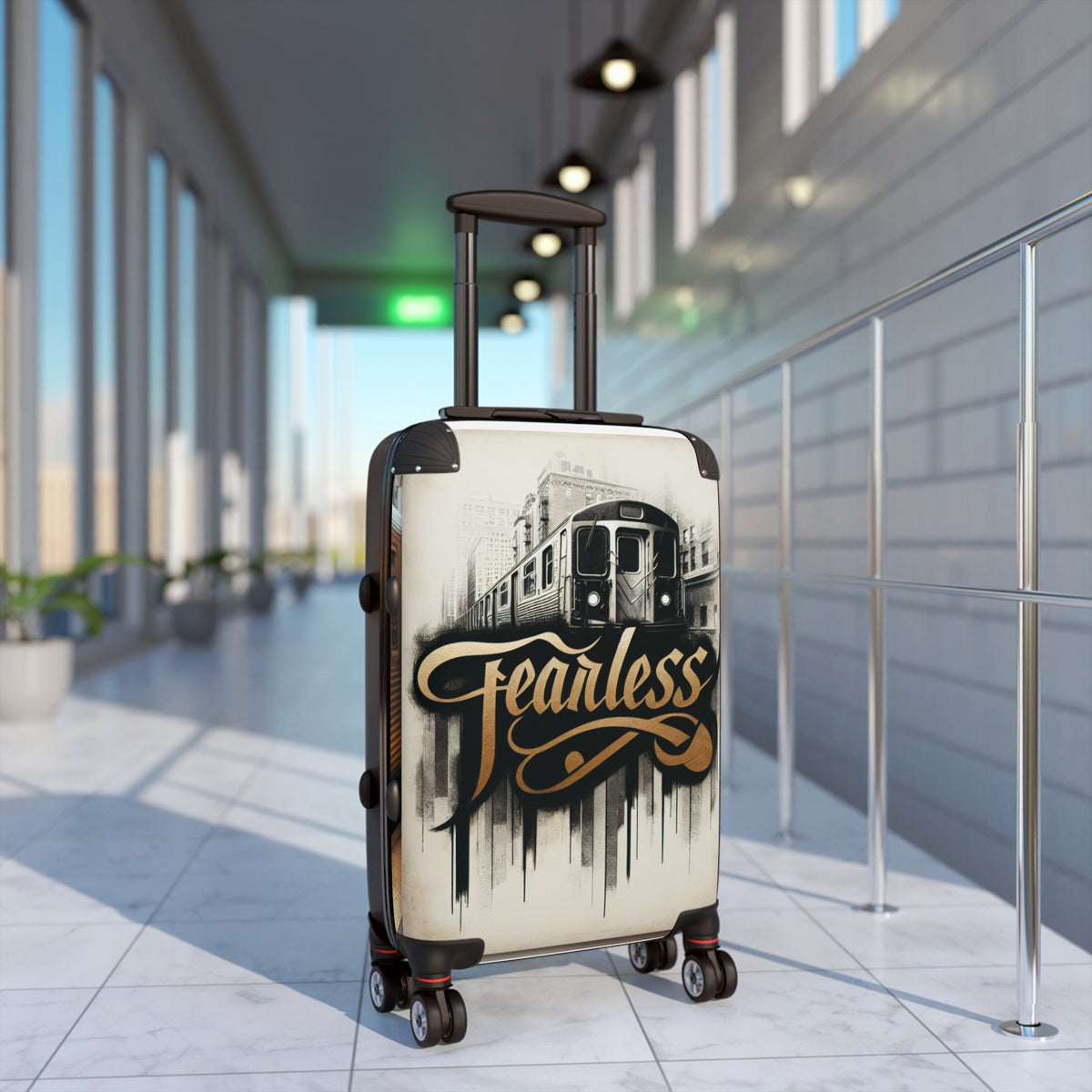 Fearless Train Ride Suitcase - NGOWE STORE