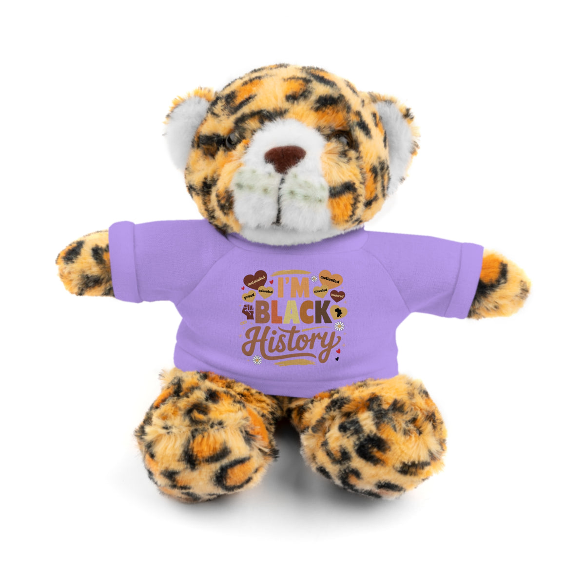 I'm Black History Stuffed Animals with Tee - NGOWE STORE