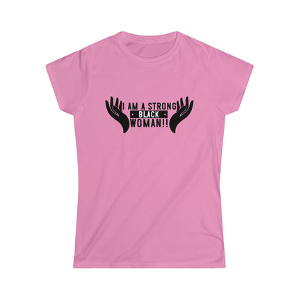 Strong Black Women's Softstyle Tee