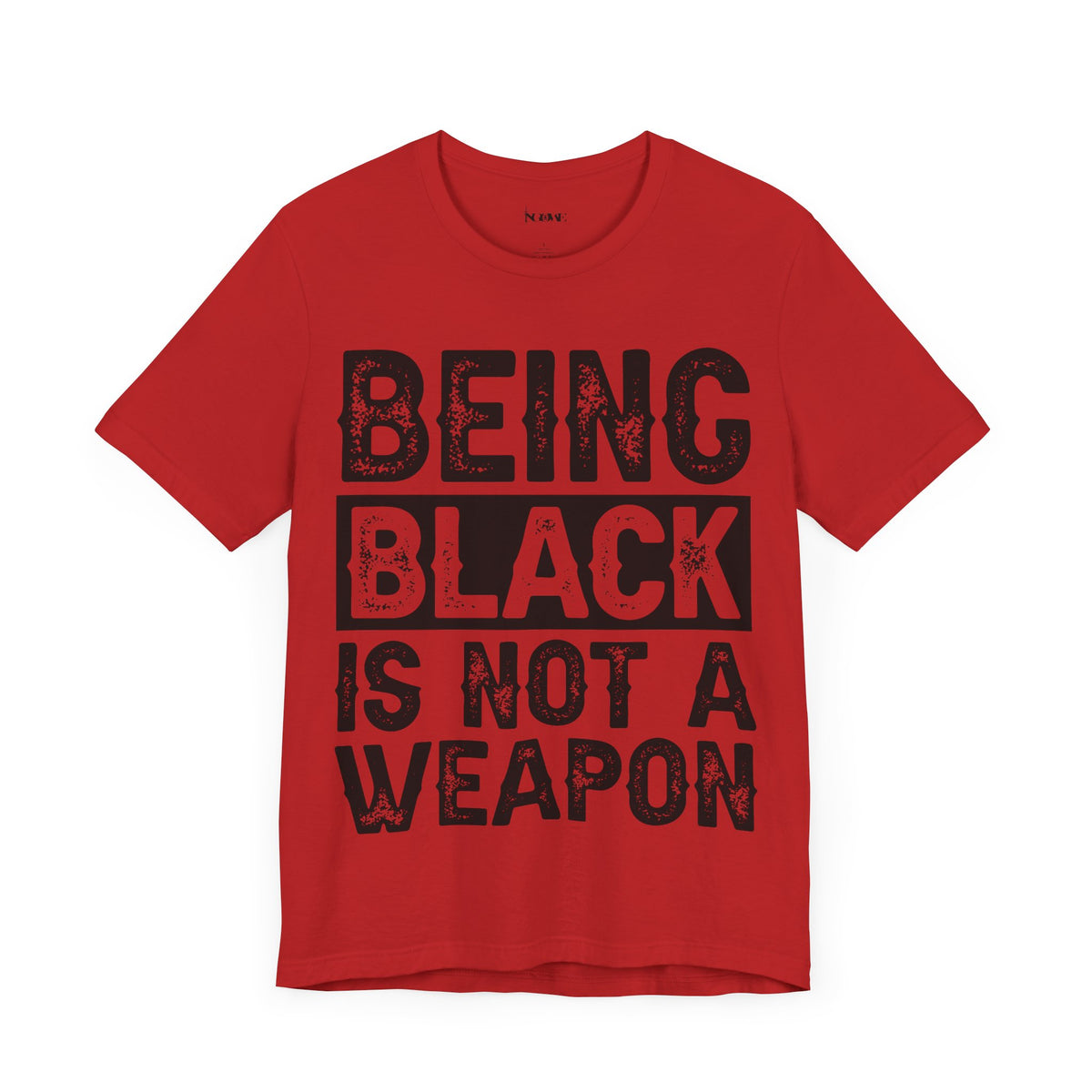 Being Black Not  A Weapon - Unisex Jersey Short Sleeve Tee - NGOWE STORE