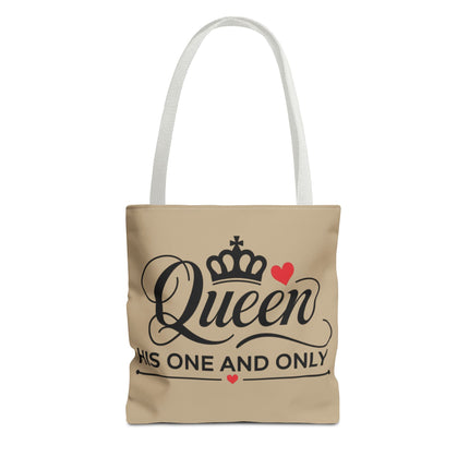 Queen His One and Only Tote Bag (AOP)