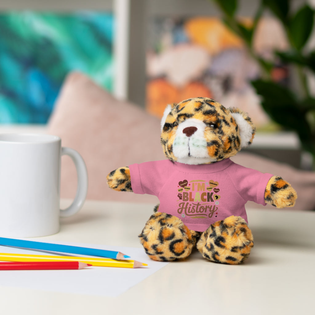 I'm Black History Stuffed Animals with Tee - NGOWE STORE