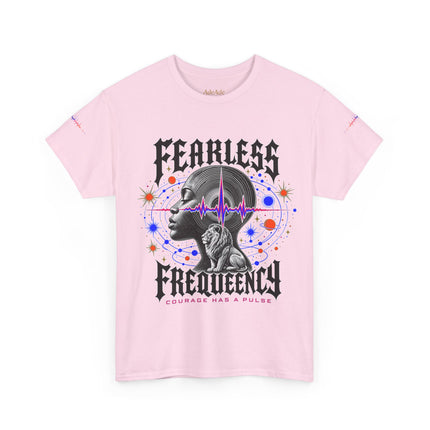 Fearless Frequency Graphic T-Shirt - Unisex Heavy Cotton Tee