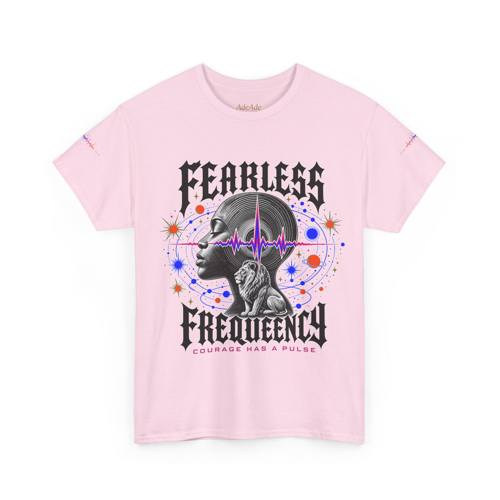 Fearless Frequency Graphic T-Shirt - Unisex Heavy Cotton Tee - NGOWE STORE