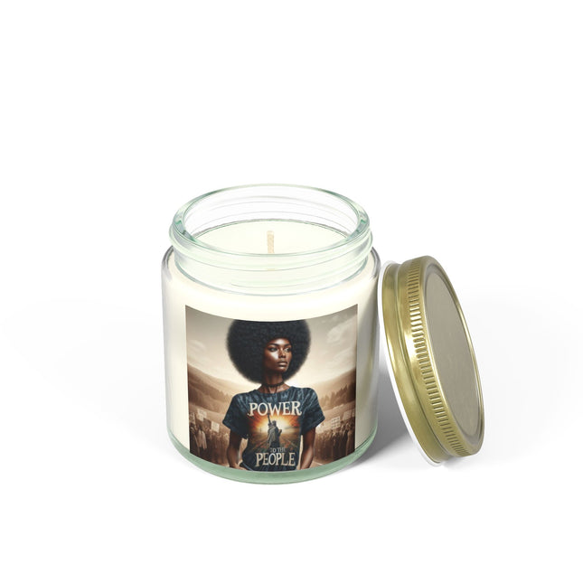 Scented Candles, Coconut Apricot Wax (4oz, 9oz) - NGOWE STORE