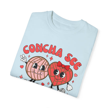 Concha See I Love YouUnisex Garment-Dyed T-shirt