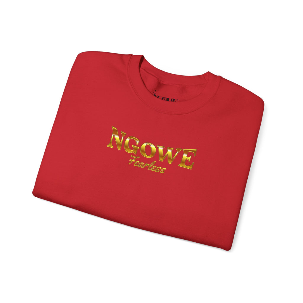 A Fearless Lion is Savage Unisex Heavy Blend™ Crewneck Sweatshirt - NGOWE STORE