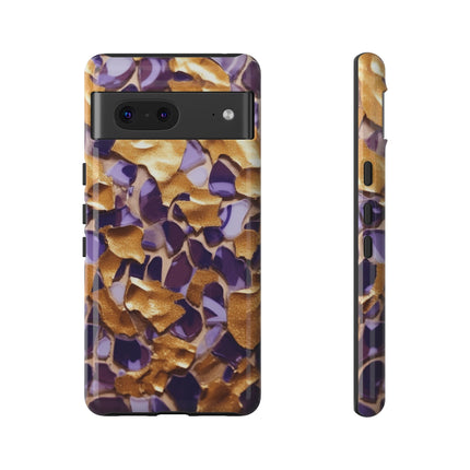 Gold and Purple Tough Cases