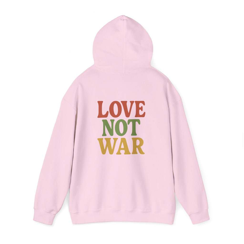 Bun Dem Summer Vibes Hooded Sweatshirt - Empire Editon Cozy Unisex Hoodie, Love Not War Casual Summer Apparel, Gift for Festivals, Outdoor Gatherings, Relaxed Style Sweatshirt - NGOWE STORE