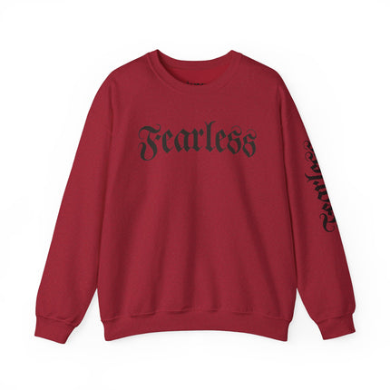 Fearless Lion Angel Unisex Heavy Blend™ Crewneck Sweatshirt