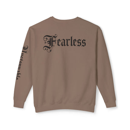 Fearless Statement AdeAde Crewneck Sweatshirt – White Edition Unisex Lightweight - NGOWE STORE