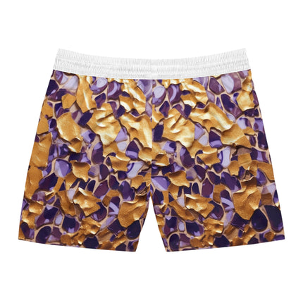 Men's Mid-Length Swim Shorts (AOP) - NGOWE STORE