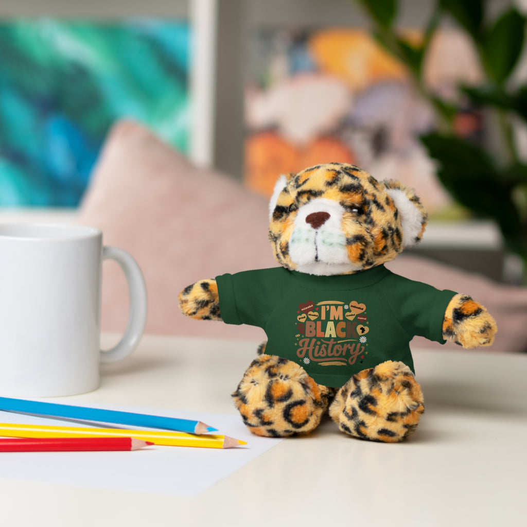 I'm Black History Stuffed Animals with Tee - NGOWE STORE