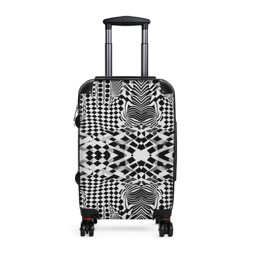 Black and White Suitcase - NGOWE STORE