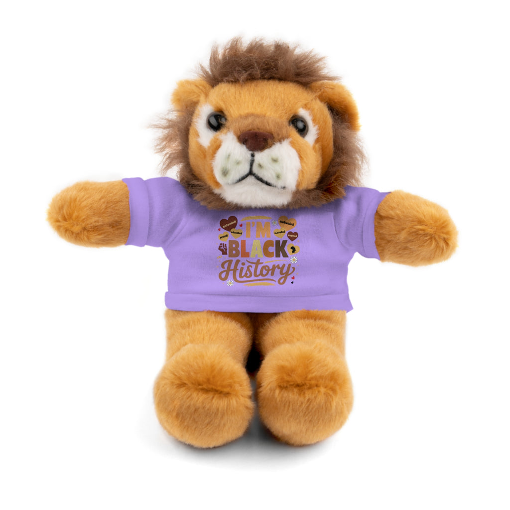 I'm Black History Stuffed Animals with Tee - NGOWE STORE