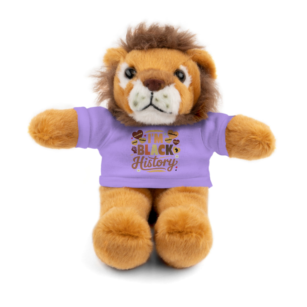 I'm Black History Stuffed Animals with Tee - NGOWE STORE