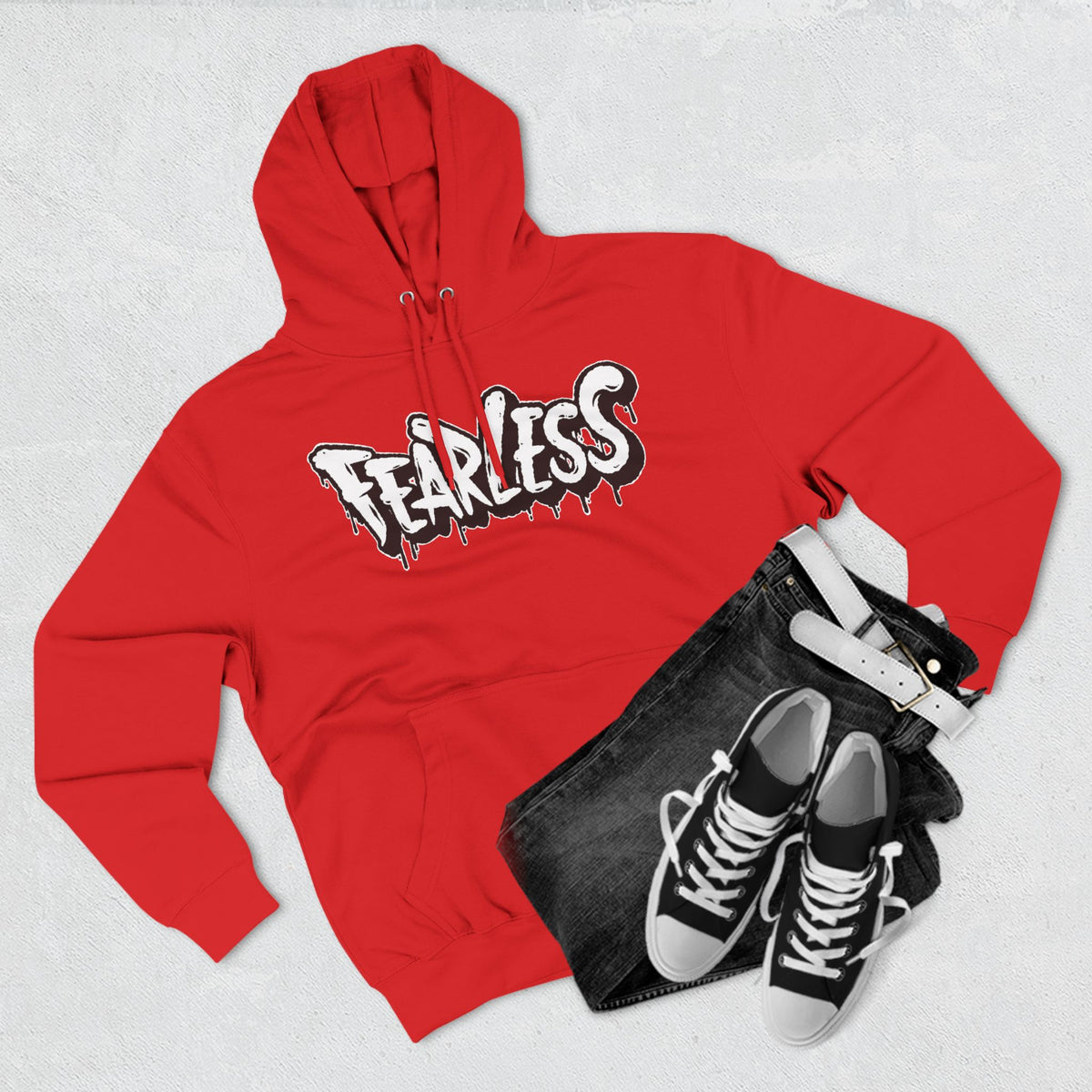 Fearless Warriors For Change Three-Panel Fleece Hoodie - NGOWE STORE