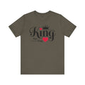 King Her One And Only Short Sleeve Tee - Love and Romance T-Shirt for Couples - NGOWE STORE