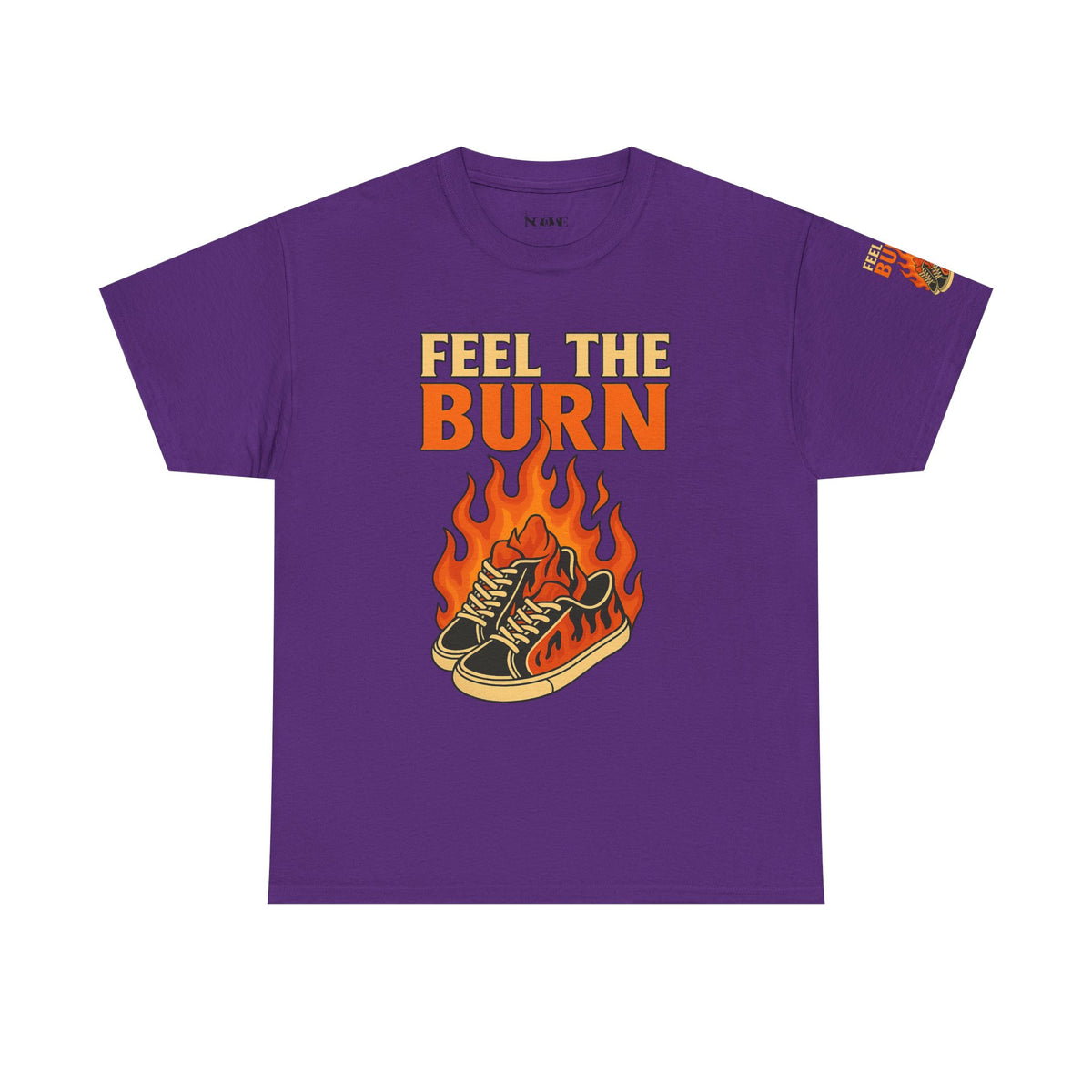 Bun Dem Summer Feel the Burn Graphic Tee Empire Edition, Casual Wear, Unisex Cotton Shirt, Fitness Gift, Streetwear Outfit, Retro Style Tee - NGOWE STORE
