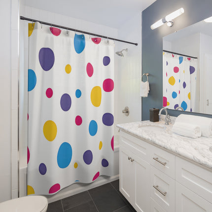 Polka Dot Shower Curtains