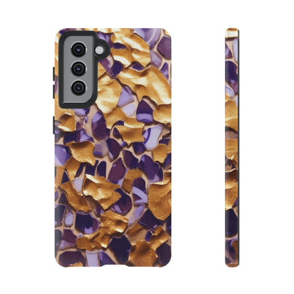 Gold and Purple Tough Cases