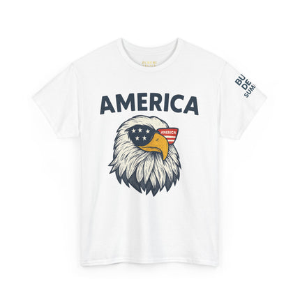 Bun Dem Summer Patriotic Eagle Unisex T-Shirt Empire Edition For Casual July 4th  and Sporting Events - NGOWE STORE