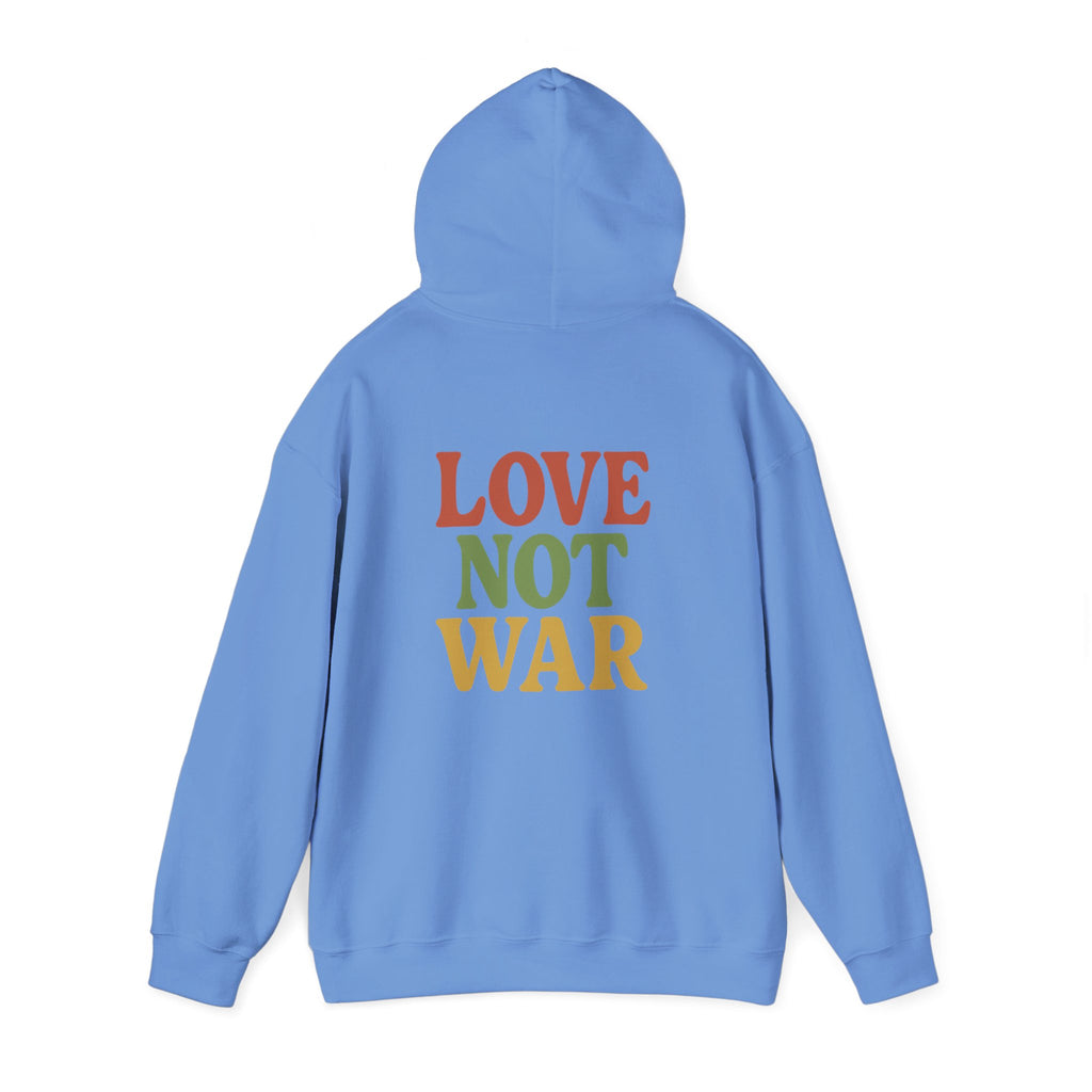 Bun Dem Summer Vibes Hooded Sweatshirt - Empire Editon Cozy Unisex Hoodie, Love Not War Casual Summer Apparel, Gift for Festivals, Outdoor Gatherings, Relaxed Style Sweatshirt - NGOWE STORE
