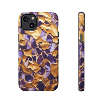 Gold and Purple Tough Cases