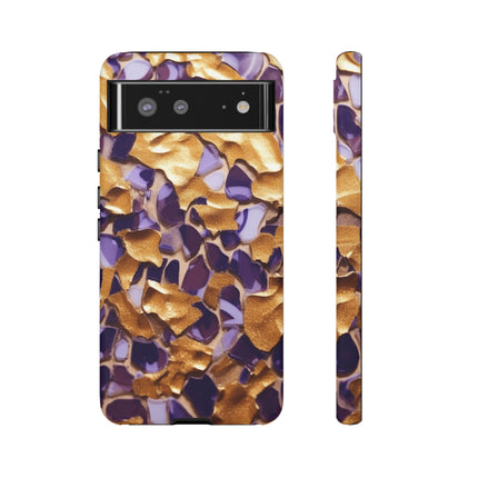 Gold and Purple Tough Cases