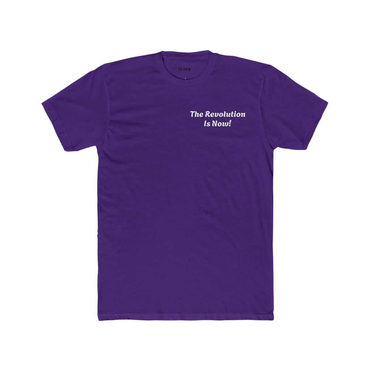 Revolutionary Unisex Cotton Crew Tee - 'The Revolution Is Now!' and 'BUN DEM' Design - NGOWE STORE