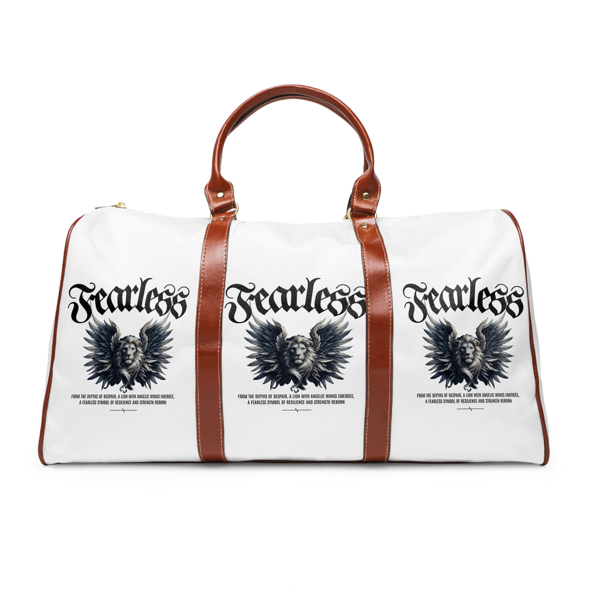 Fearless Lion Wings Waterproof Travel Bag - NGOWE STORE