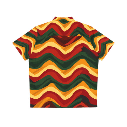 Waves Men's African Shirt (AOP)